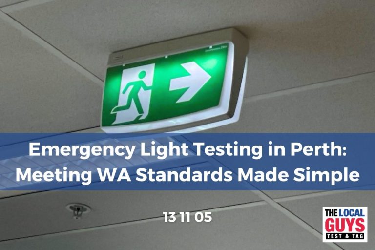 Emergency Light Testing in Perth Meeting WA Standards Made Simple