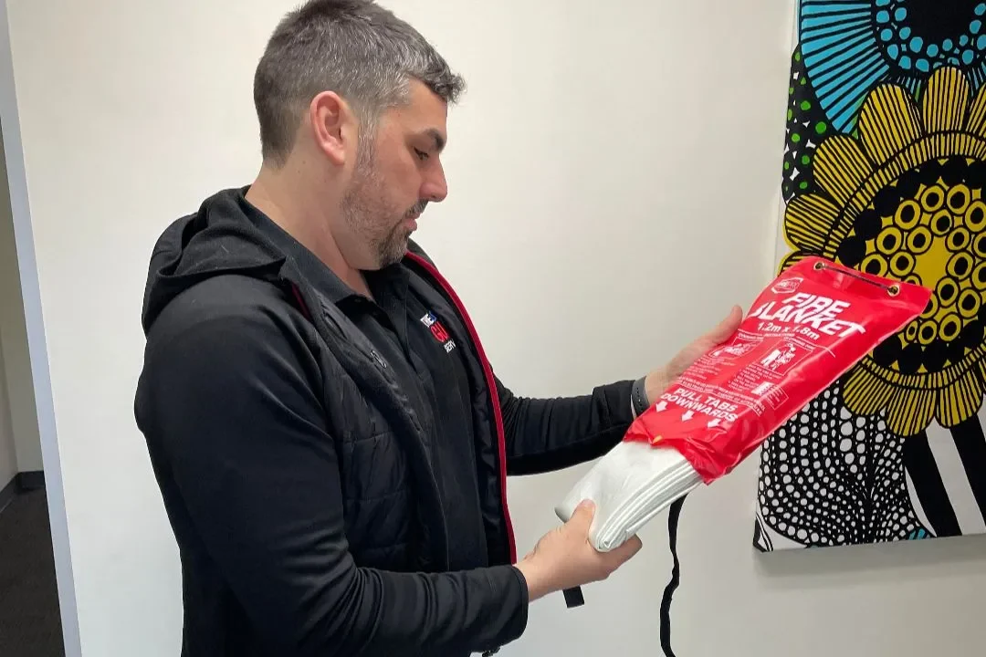 Fire Blanket Testing 1