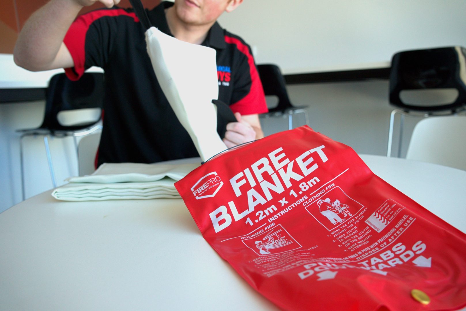 Fire Blanket Testing #3