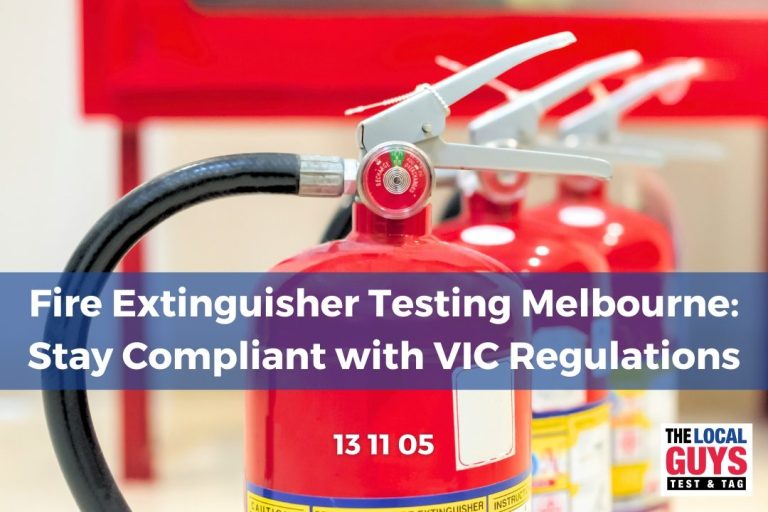 Fire Extinguisher Testing Melbourne