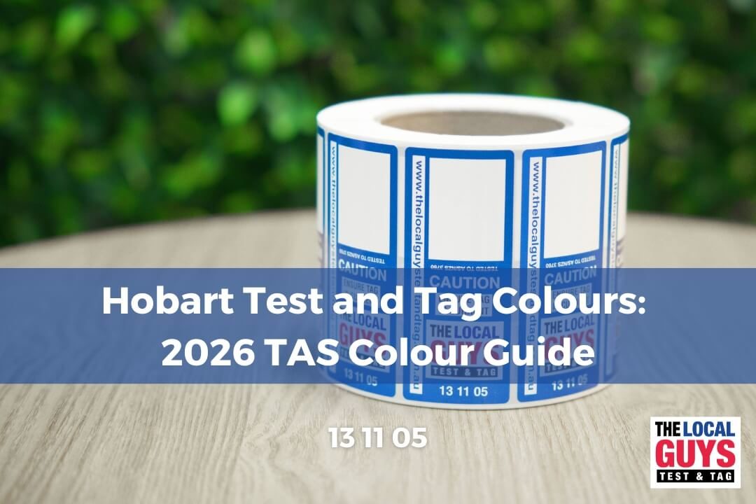 Hobart Test and Tag Colours: 2026 TAS Colour Guide