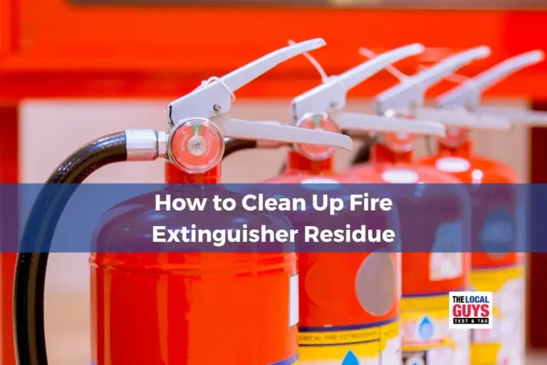 How to Clean Up Fire Extinguisher Residue (1)