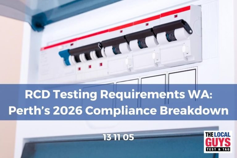 Rcd Testing Forms Safety Switch (RCD) Testing - The Local Guys - Test & Tag