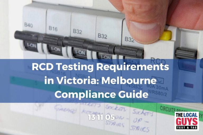 RCD Testing Requirements in Victoria