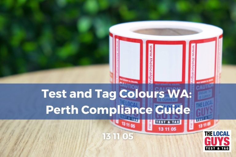 Test and Tag Colours WA