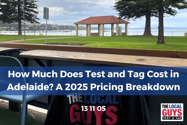 how much does test and tag cost in adelaide