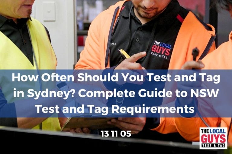 how often should you test and tag in sydney