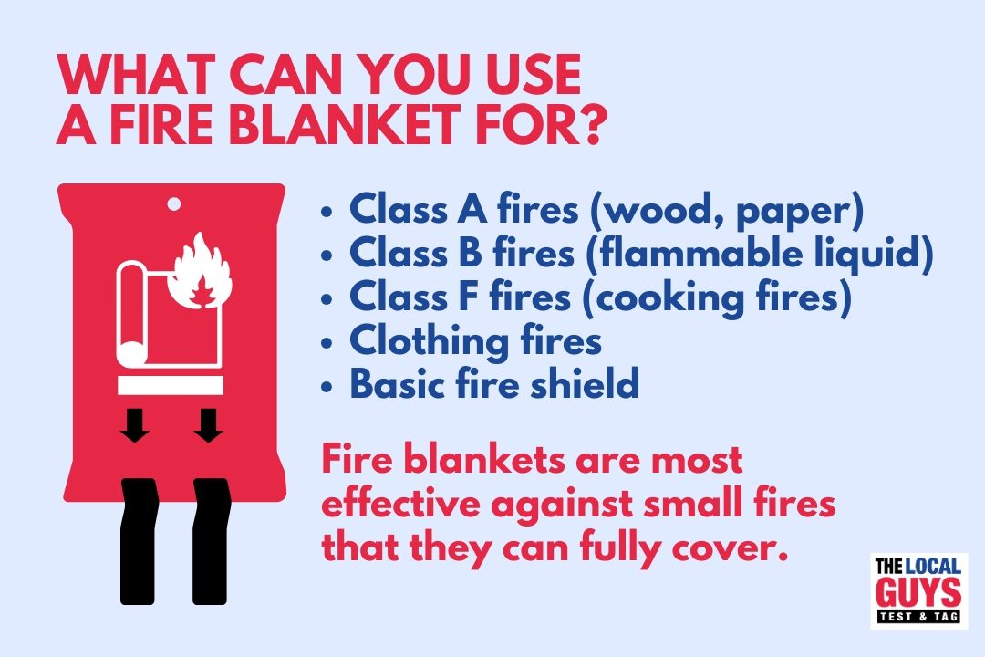 what can you use a fire blanket for